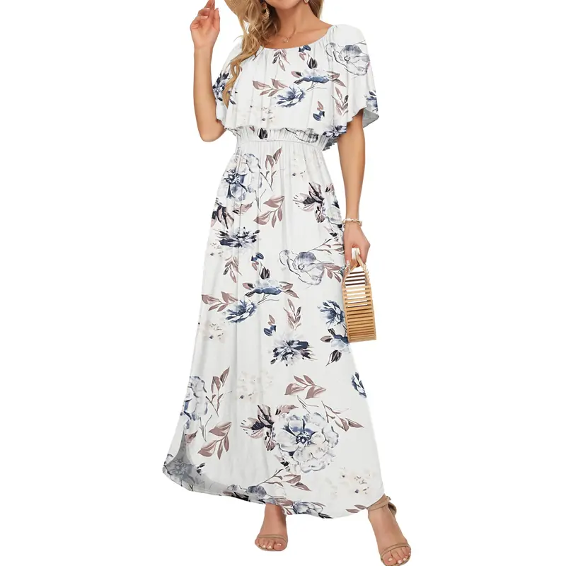 Schulterfreies Damenkleid
