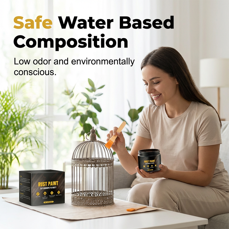 Rostumwandler für wasserbasierte Metallic-Farben