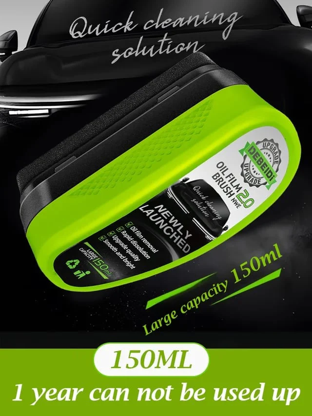 New 2.0 Powerful Oil Film Wipe