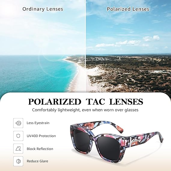 Polarisierte Damen-Sonnenbrille (UV400)