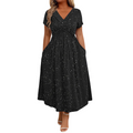 Elegantes, Funkelndes, Taillenbetontes Knotenkleid