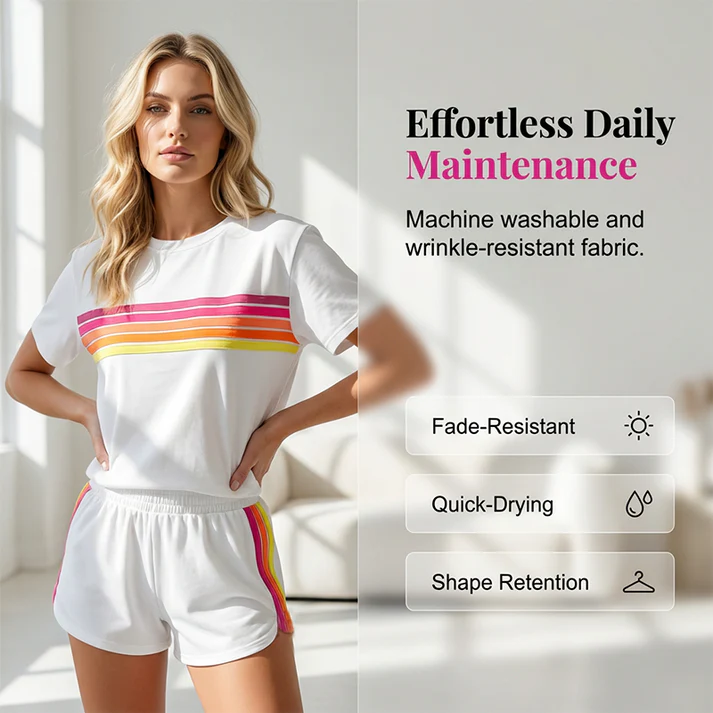 ✨ Zweiteiliges Damen Loungewear Set ✨ Sommerlich, Locker & Vielseitig kombinierbar