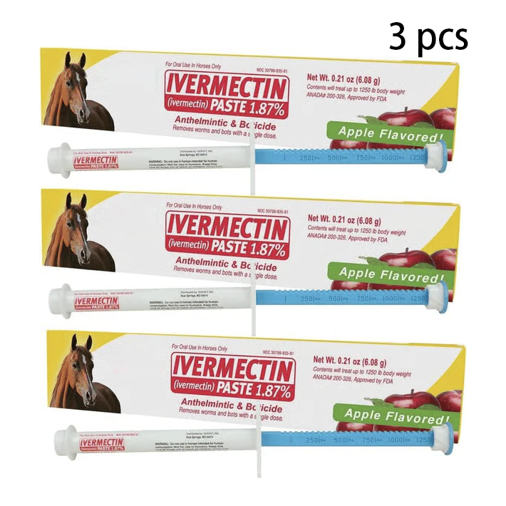 Ivermectin-Pferdepaste 1,87 % 6,08 g Tuben