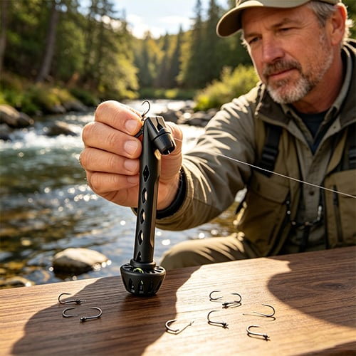 🎣Fly Roost Magnetischer Fliegeneinfädler