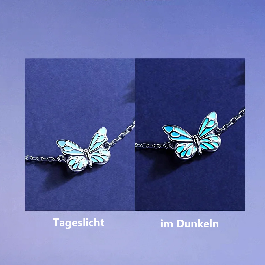 Leuchtendes Traum-Schmetterlingsarmband