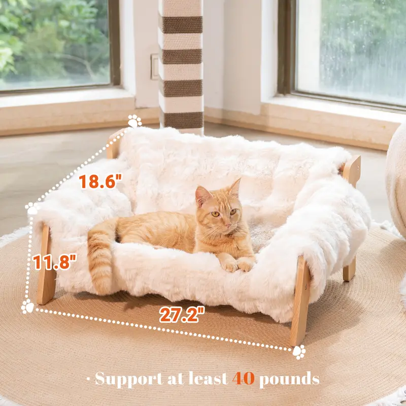 Abnehmbares & Waschbares Winter Katzensofa