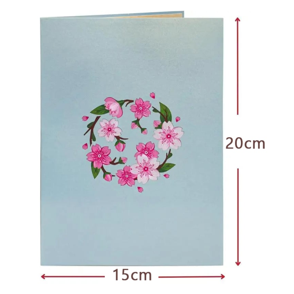 3D Blumenstrauß Pop-Up-Karte