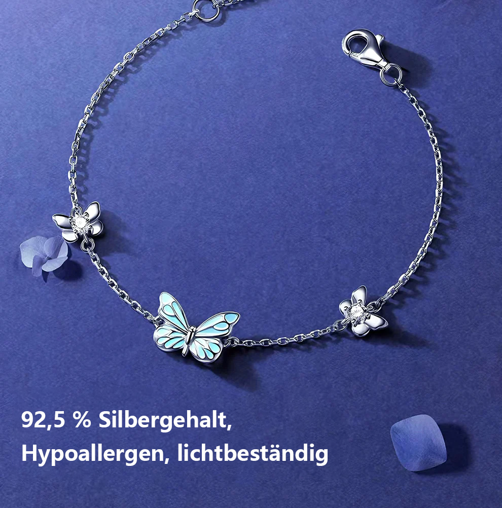 Leuchtendes Traum-Schmetterlingsarmband