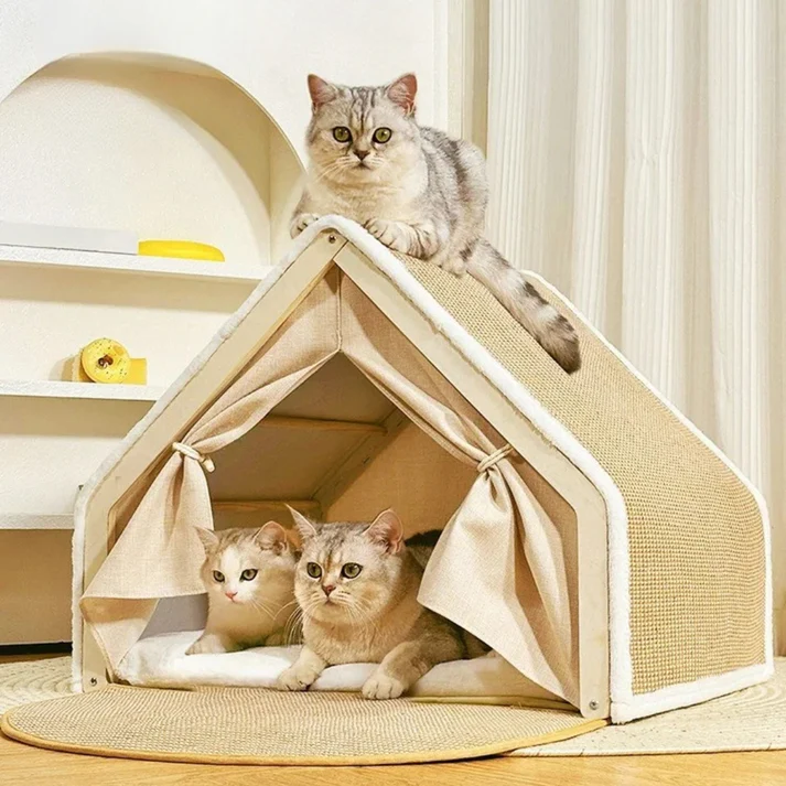 Katzenvilla & Katzenzelt