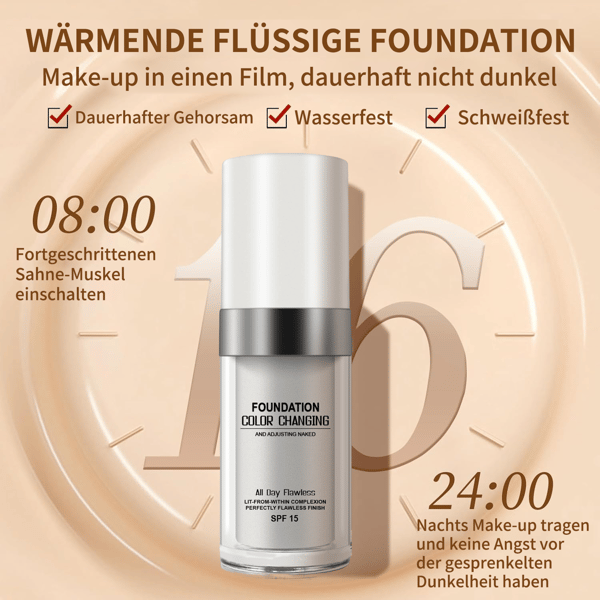 Farbwechselnde Foundation