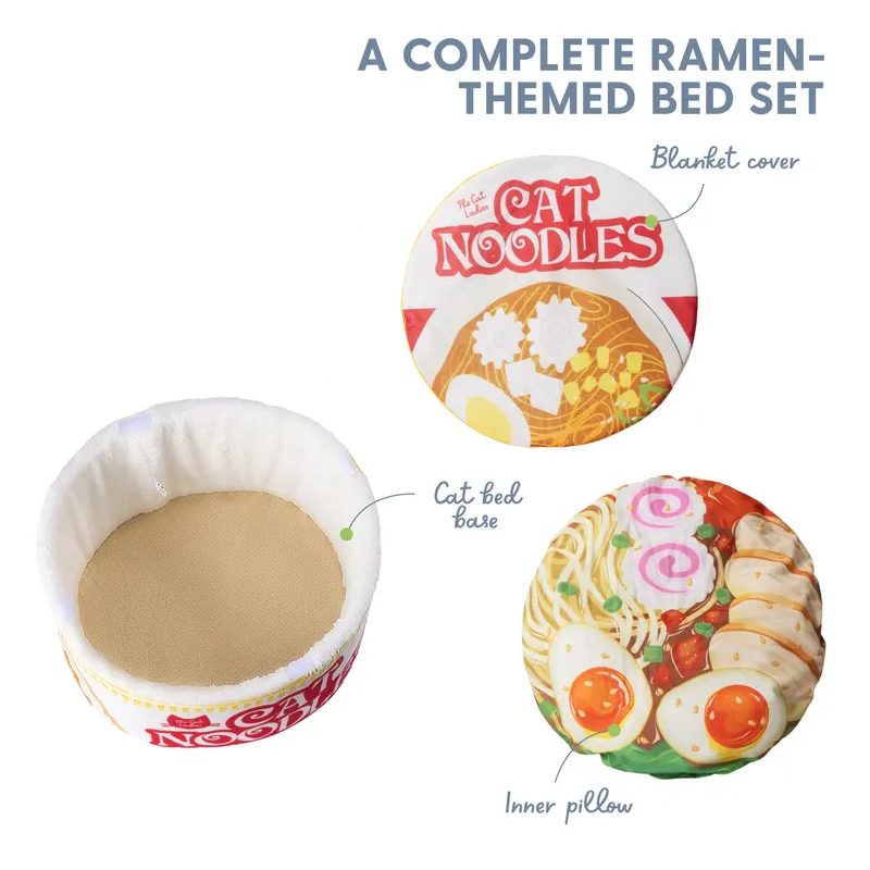 Ramen-Katzenbett