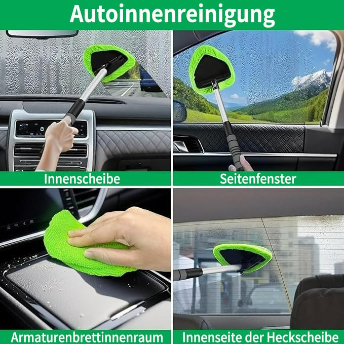 Mikrofaser-Reinigungstuch (Einziehbarer Griff)