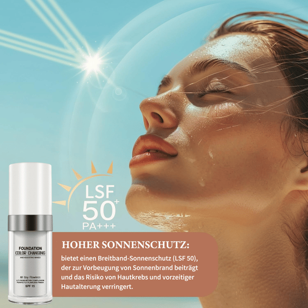 Farbwechselnde Foundation