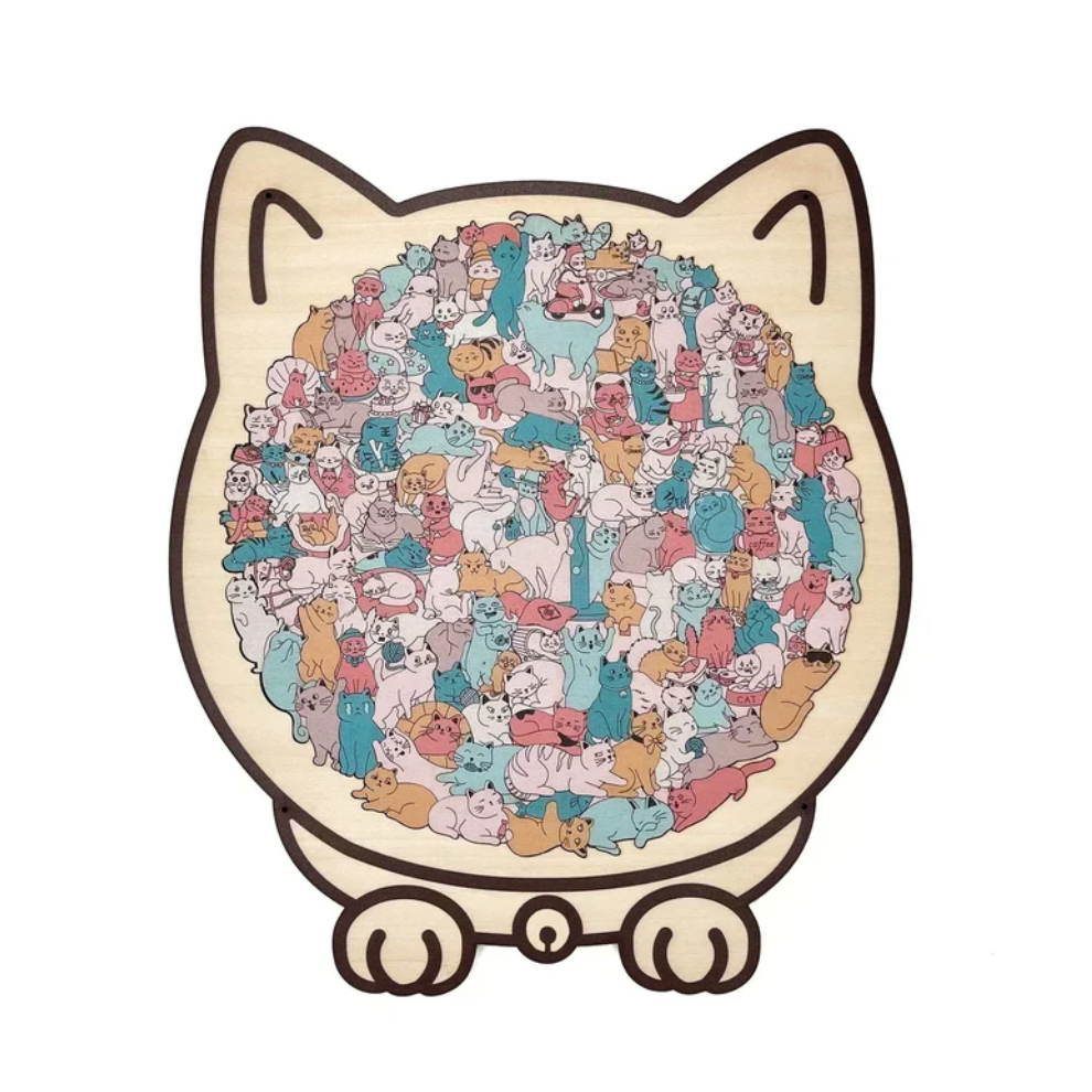 135-Stk. Katzenpuzzle