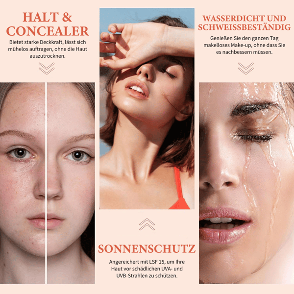 Farbwechselnde Foundation