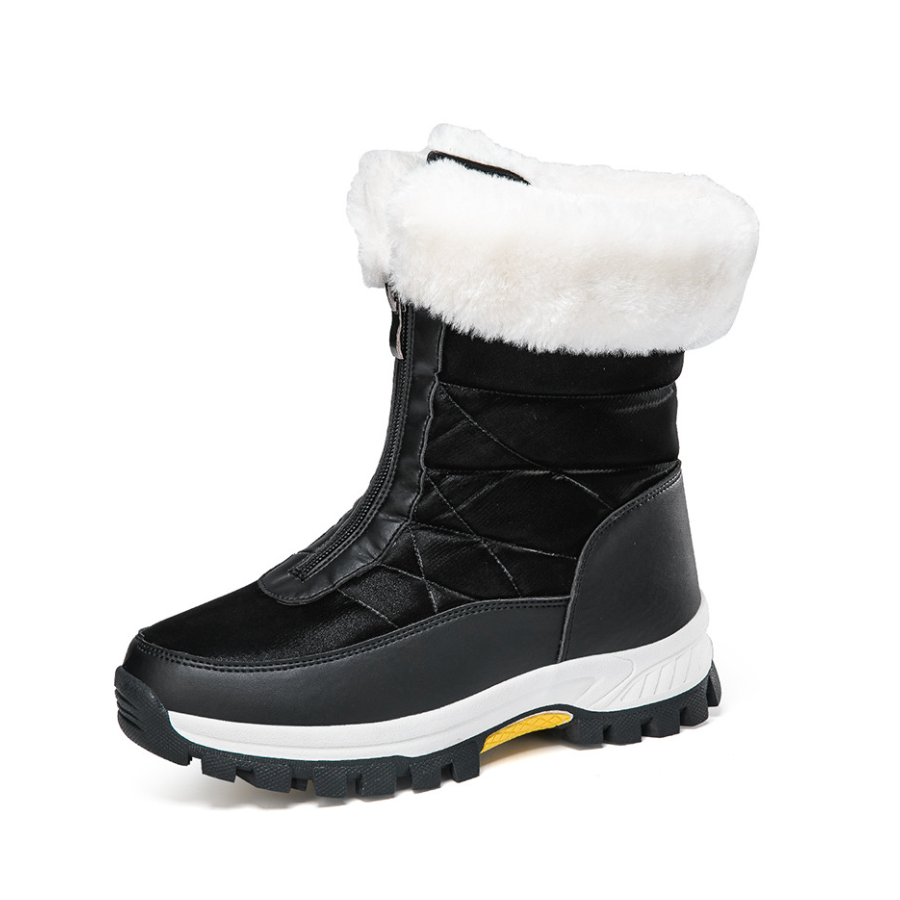 Warme Plüsch-Schneestiefel