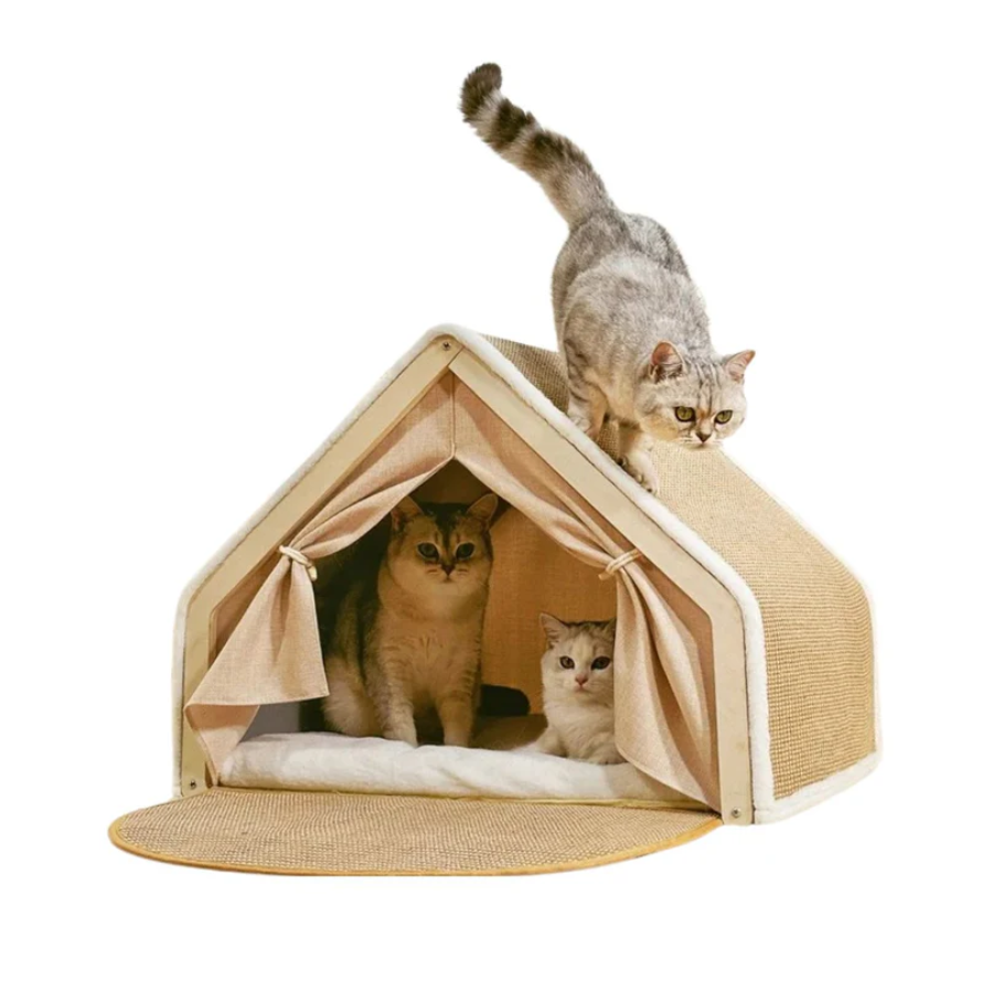 Katzenvilla & Katzenzelt