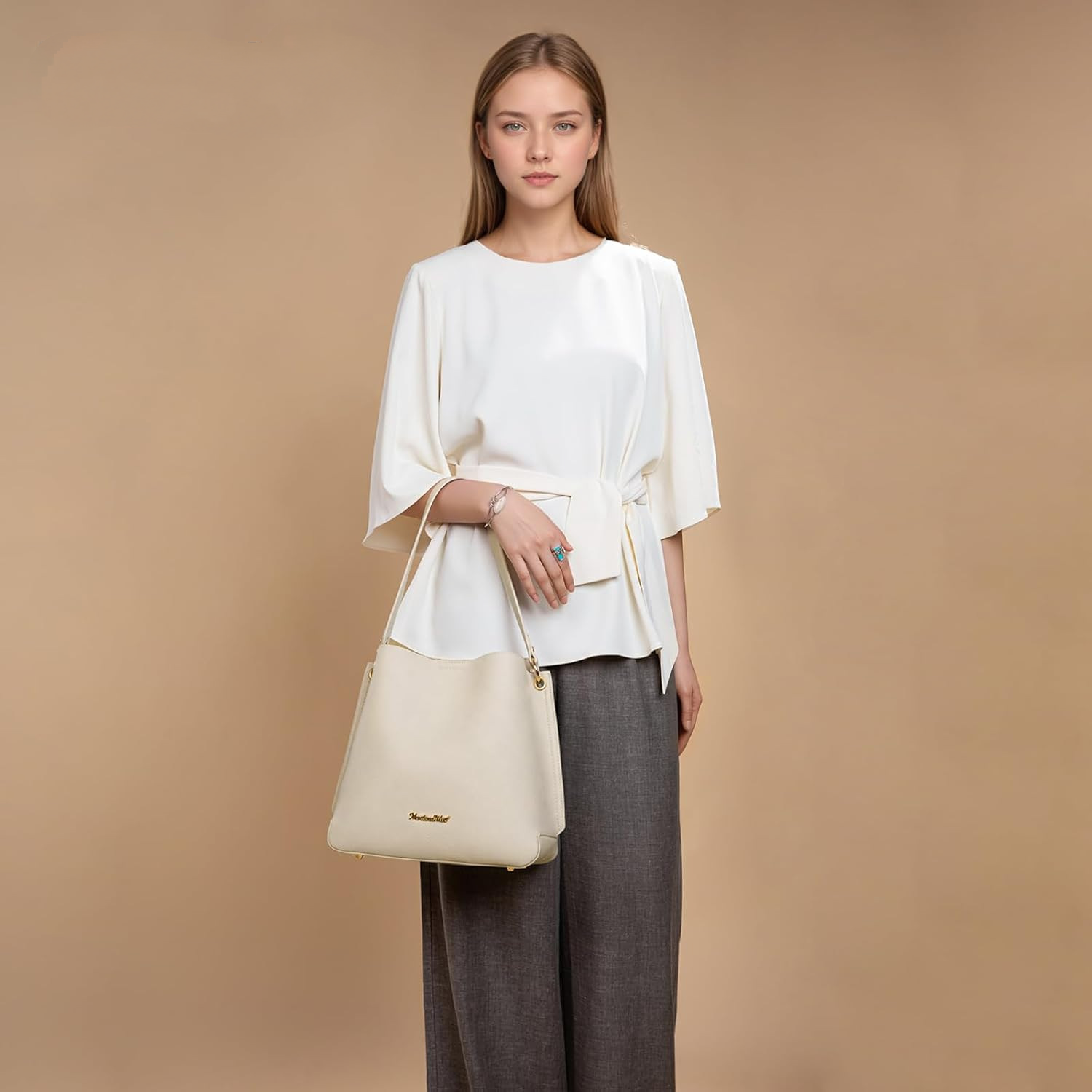 Mittelgroße Hobo-Beuteltasche