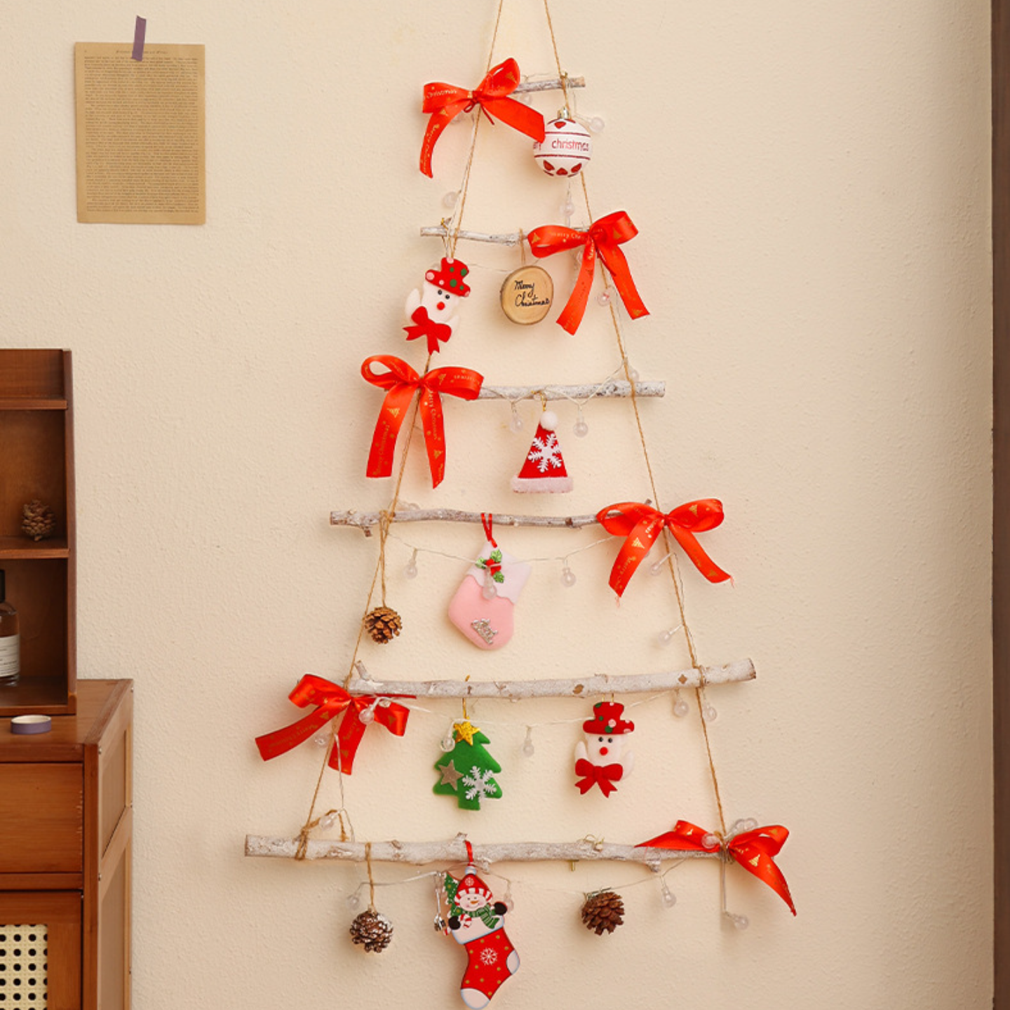 Wand-Deko „Weihnachtsbaum“