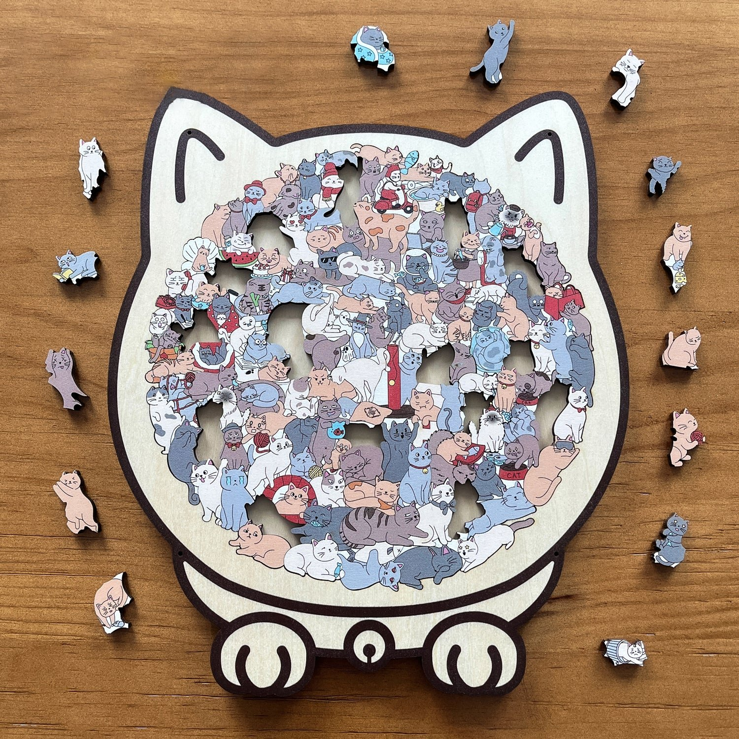 135-Stk. Katzenpuzzle