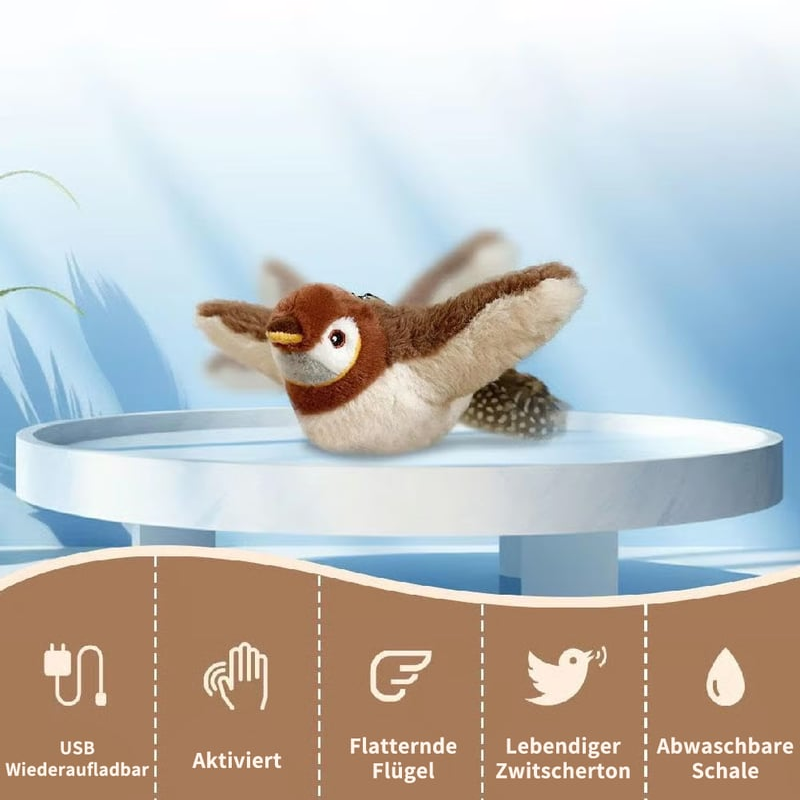 Katzenspielzeug „Flappendes Vogel“