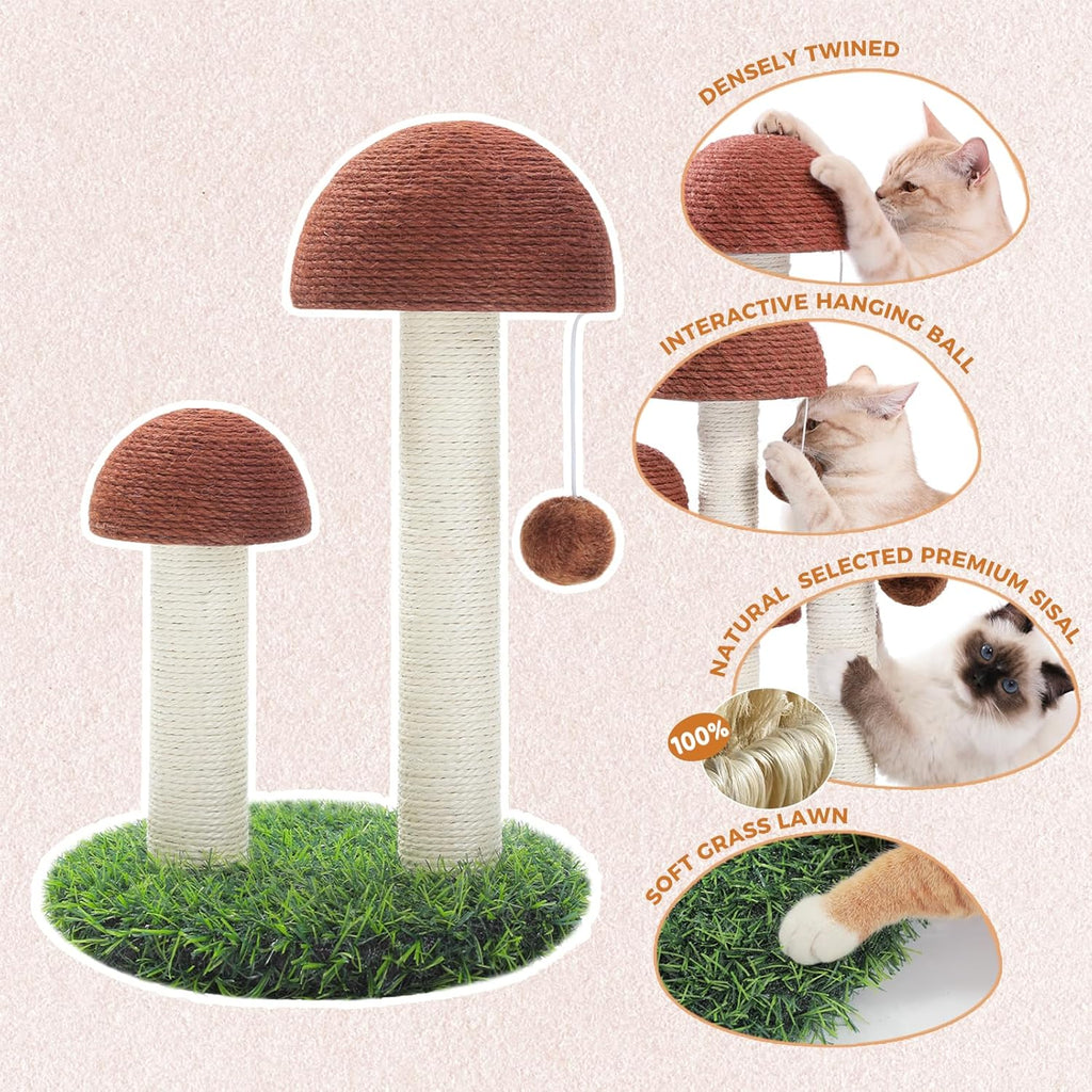 Pilzförmiger Katzenkratzbaum