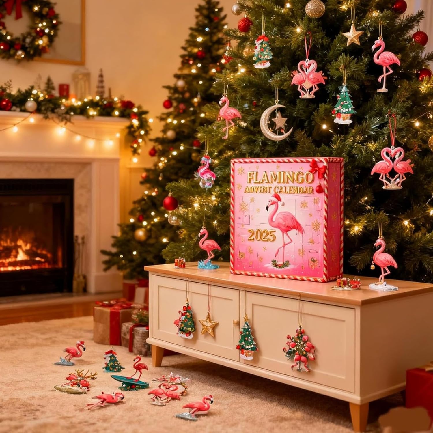 Adventskalender „Flamingo“