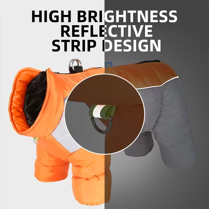 Reflektierender Baumwollmantel