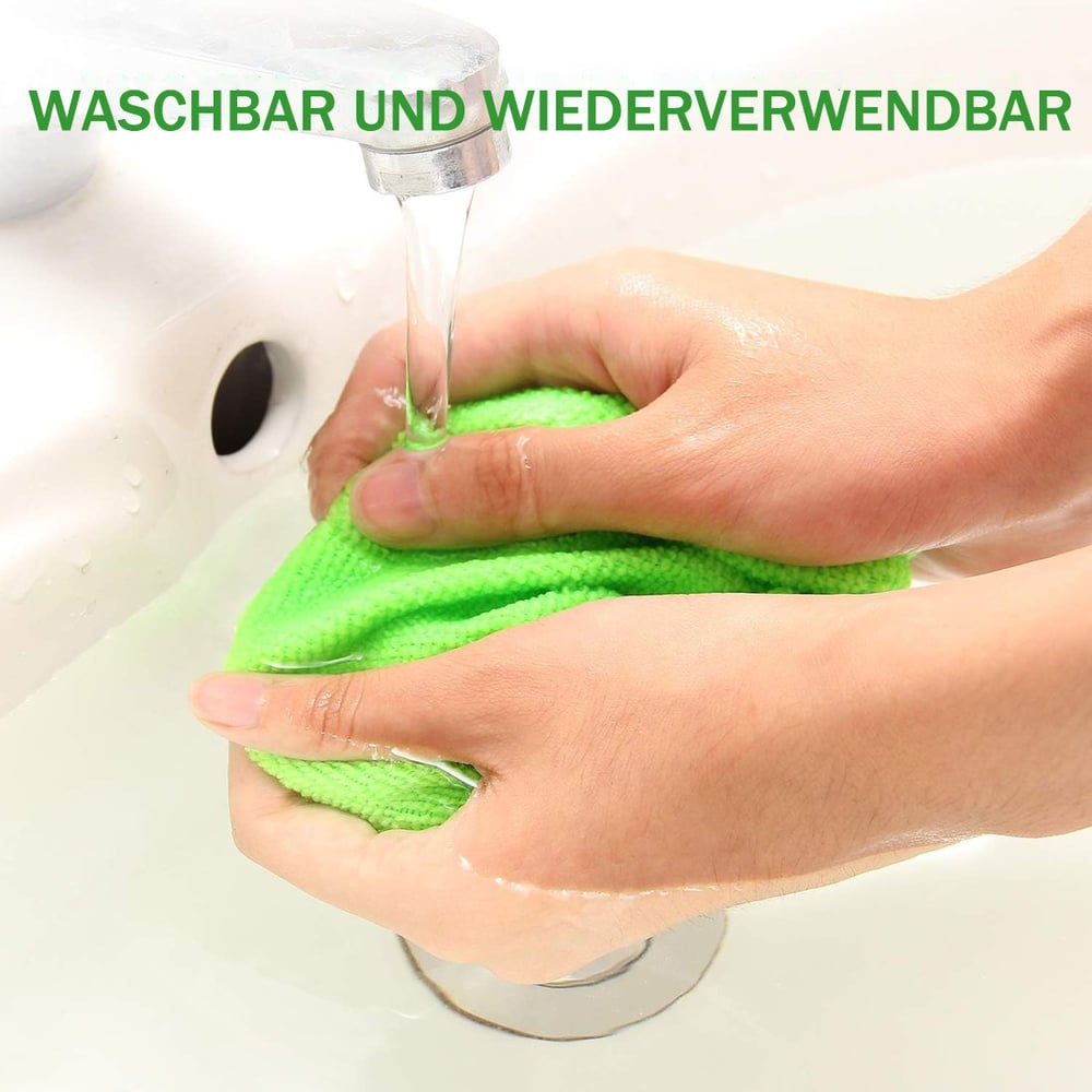 Mikrofaser-Reinigungstuch (Einziehbarer Griff)