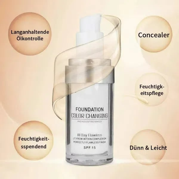 Farbwechselnde Foundation