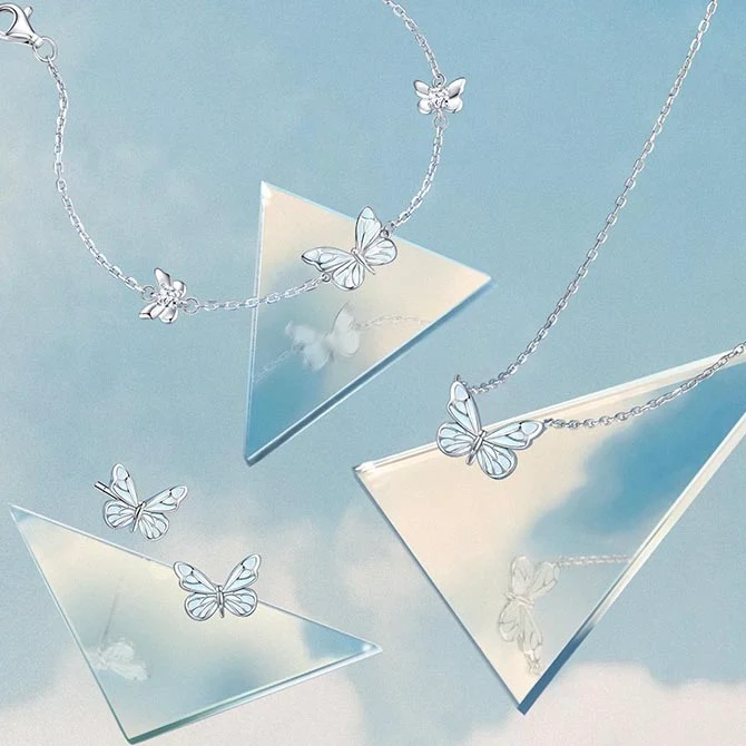 Leuchtende Traum-Schmetterlingskette