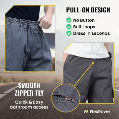 Wasserdichte Hochelastische Freizeithose für Herren