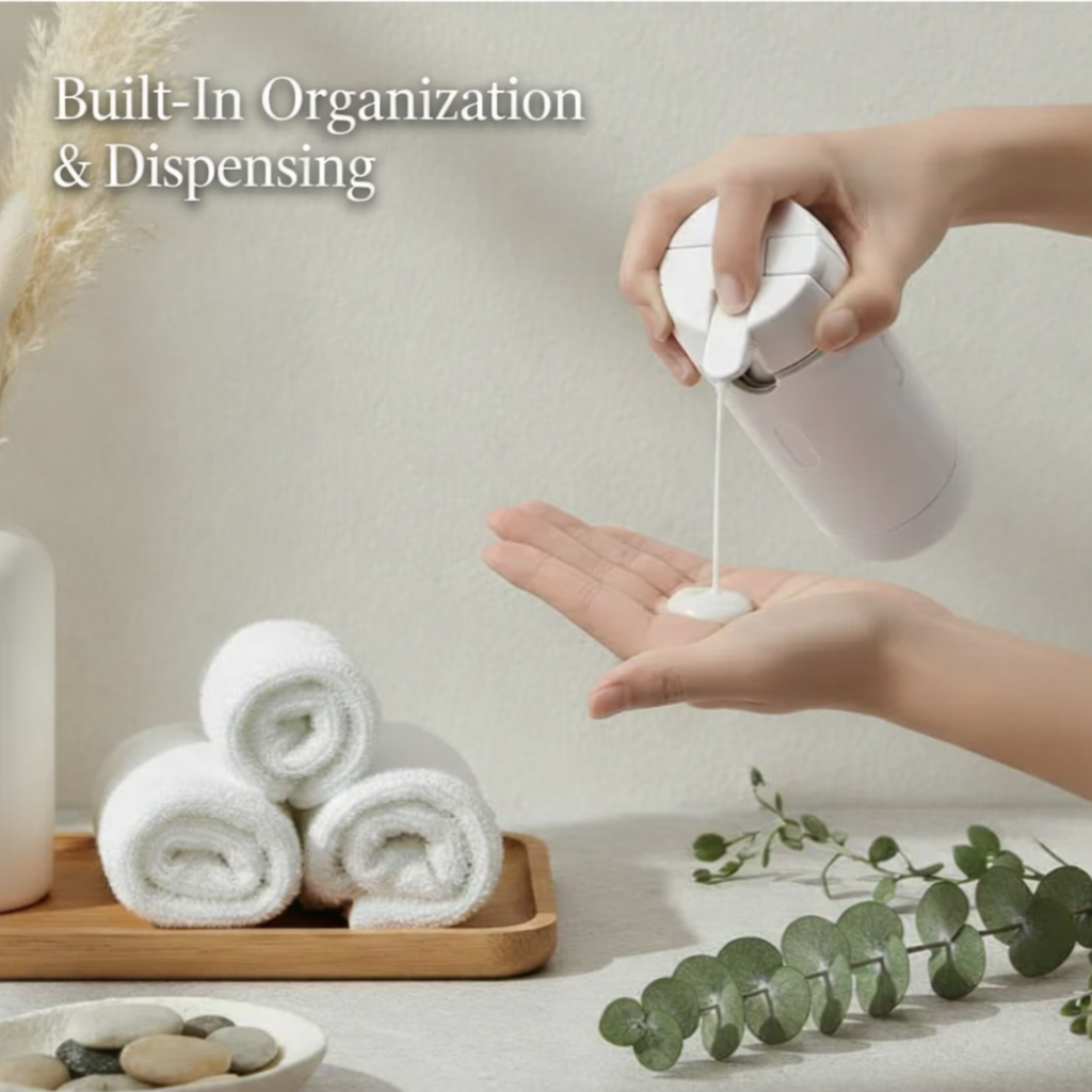 4-in-1 Reise-Dispenser