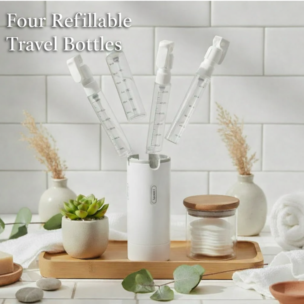 4-in-1 Reise-Dispenser