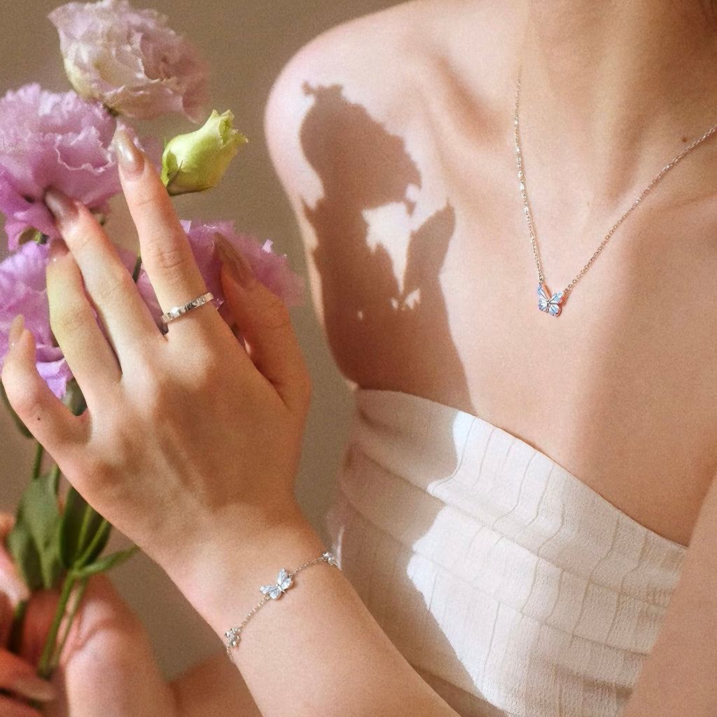 Leuchtende Traum-Schmetterlingskette