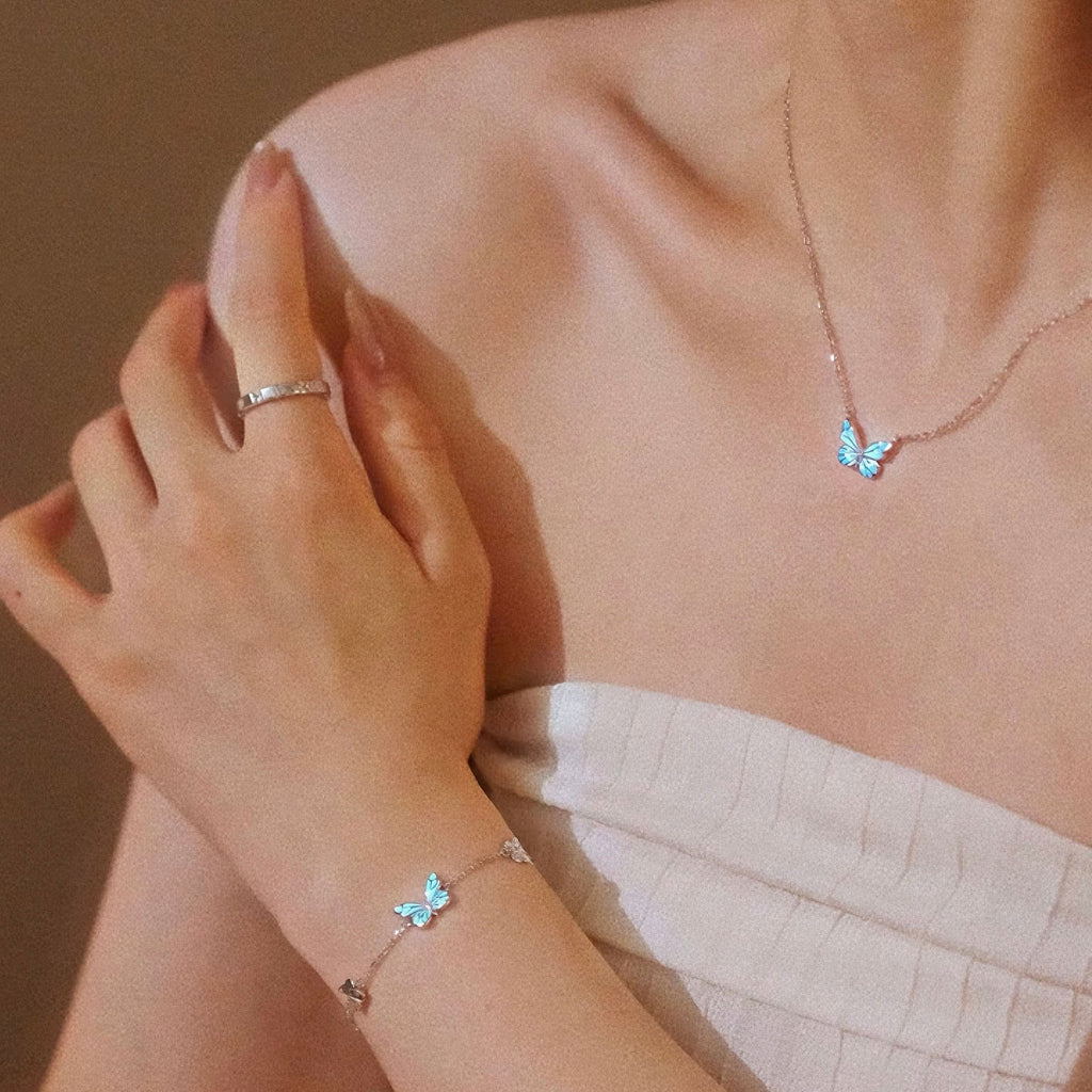 Leuchtende Traum-Schmetterlingskette