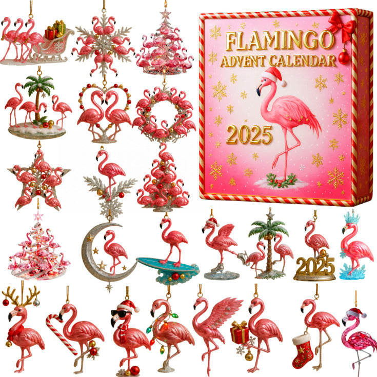 Adventskalender „Flamingo“