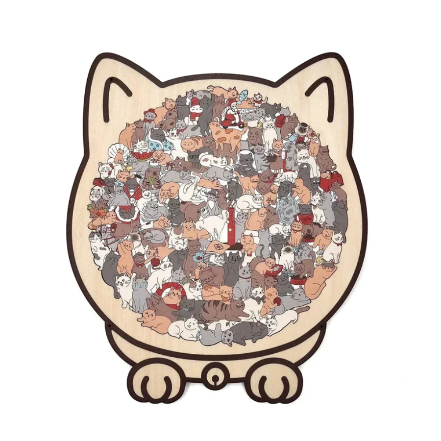 135-Stk. Katzenpuzzle