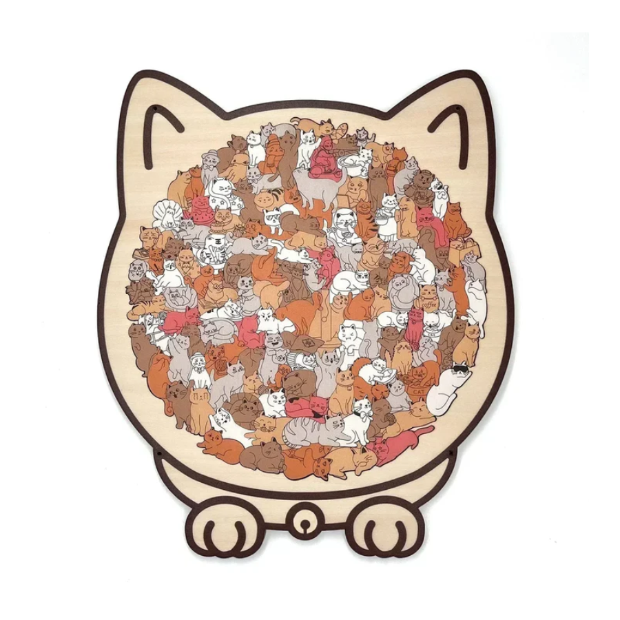 135-Stk. Katzenpuzzle