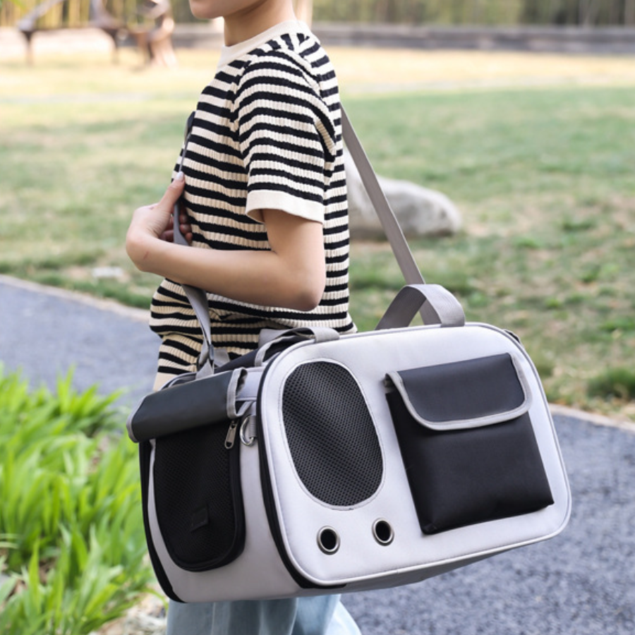 Atmungsaktive Katzentransportbox