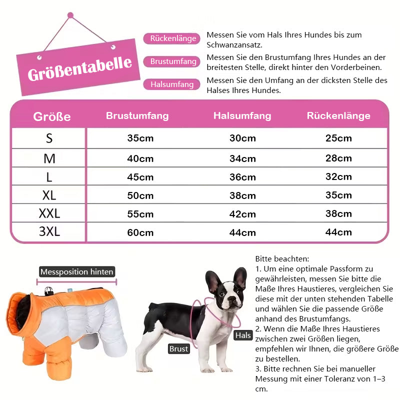 Reflektierender Baumwollmantel