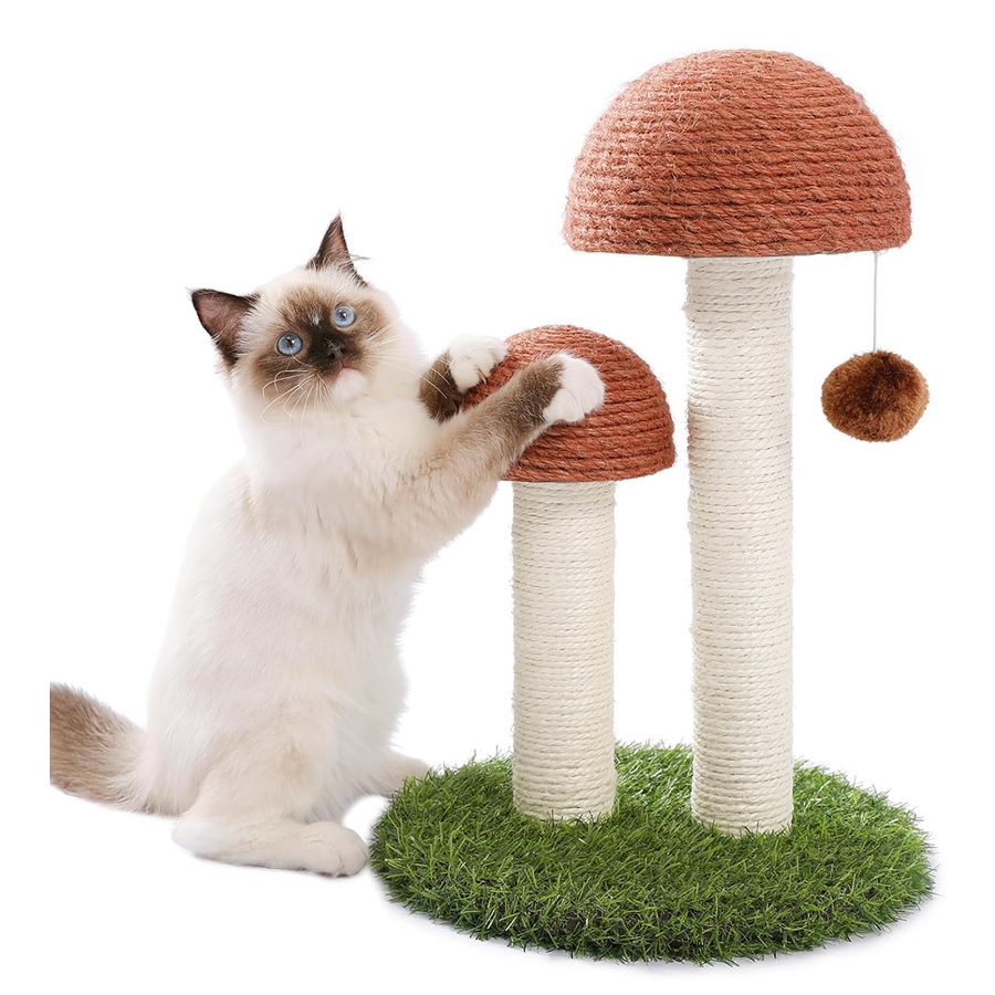 Pilzförmiger Katzenkratzbaum