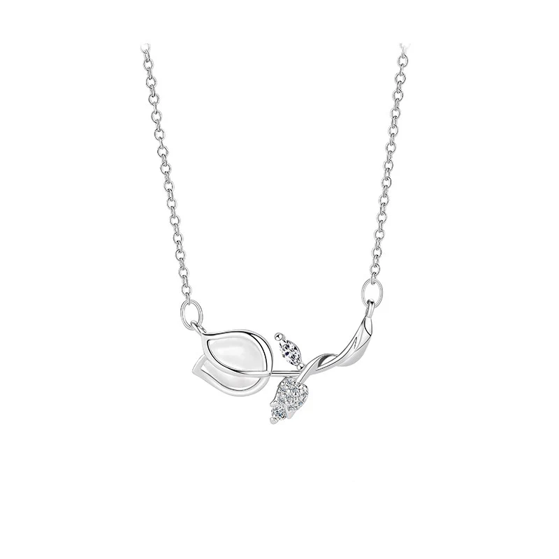 „Ewiger Garten“ Tulpen-Halskette