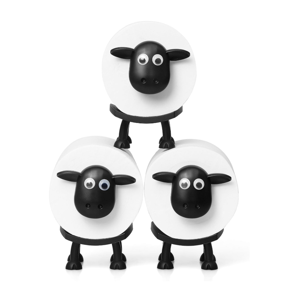 Toilettenpapierhalter in Schaf-Form