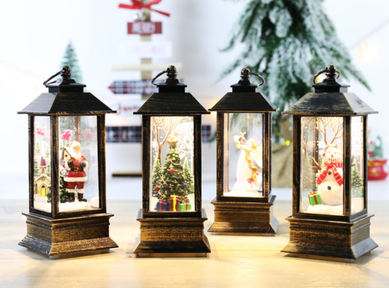 Deko-Laterne „Winter-Wunderland“