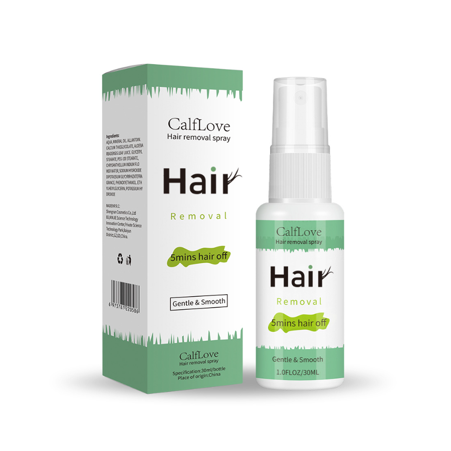 Sanftes Haarentfernungsspray