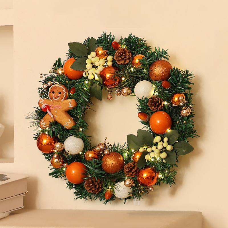 Deko-Kranz „Weihnachtsgrüße“